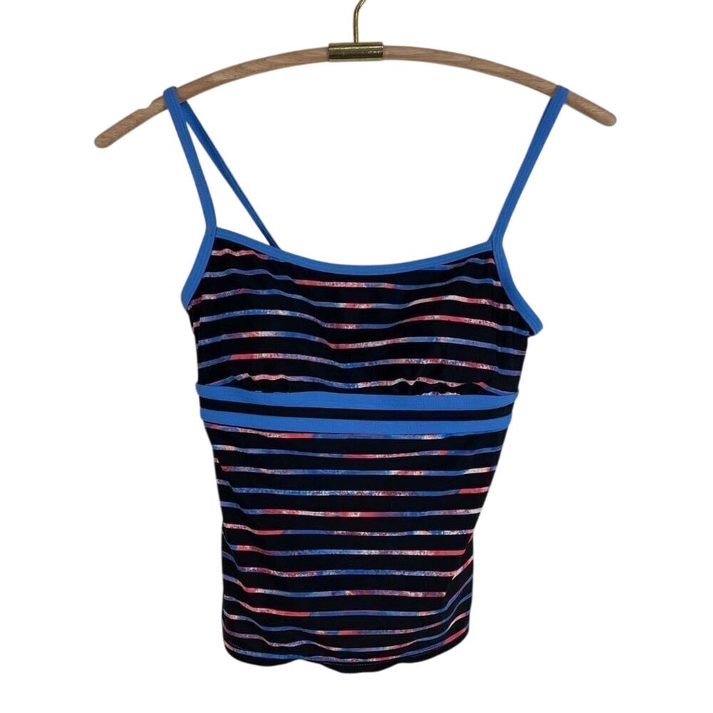 Danskin Now Stripe Tank Size Medium